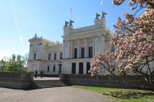 Lund university main building. photo.